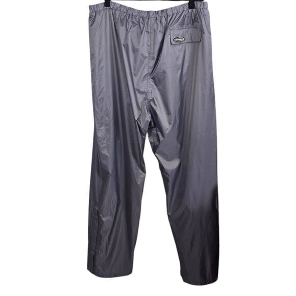 STEARNS Mens X-Large Chrome Dry Wear Mesh Lined Snap Ankle Pants Elastic Waist - Picture 2 of 9